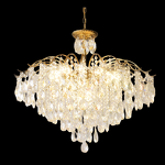 Glass Chandelier Manufacturer - OEM Romantic Luxury Adjustable Height