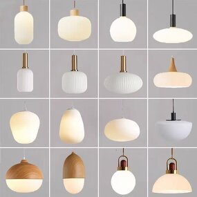 Glass Lampshade Manufacturer - OEM Special Shape Chandelier Shade