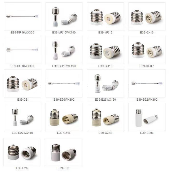 Adapter Socket Manufacturer - OEM White Light Bulb Converter