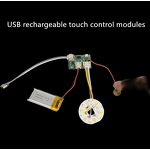 LED Light Board Factory - OEM 5V 3.7V Beech Wood Remote Control