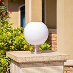 Solar Globe Light Supplier - OEM Outdoor Landscape Pillar Light