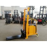 Semi Electric Stacker Factory - OEM 500KG 1.6M Counterweight