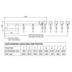 Forklift Jib Supplier - OEM 2500kg 3.5M Telehandler Attachment