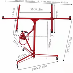 Drywall Lifter Manufacturer - OEM Adjustable 11FT 16FT Hoist