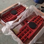 Machine Moving Skates Factory - OEM Steerable Fixed 3 Points