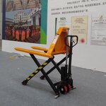 High Lift Pallet Jack Factory - OEM 1000KG 1500KG Scissor Truck
