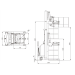 Drum Stacker Manufacturer - OEM 55gallon Power Propelled Racker