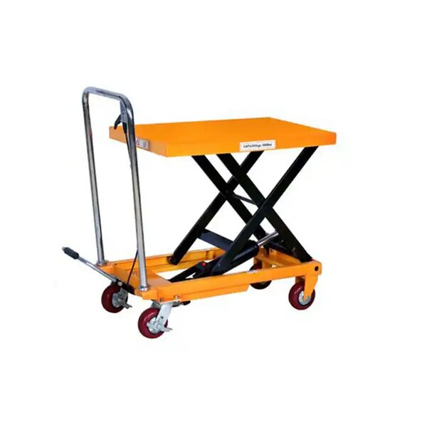 Hydraulic Lift Cart Supplier - OEM 1000kg Scissor Manual Table