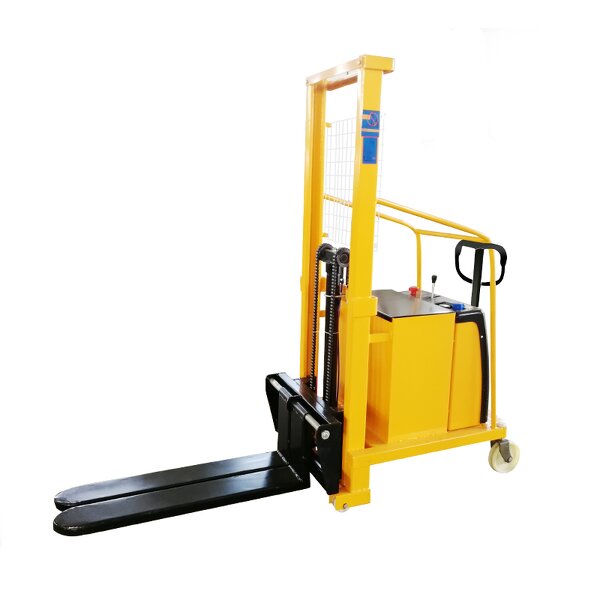 Semi Electric Stacker Factory - OEM 500KG 1.6M Counterweight