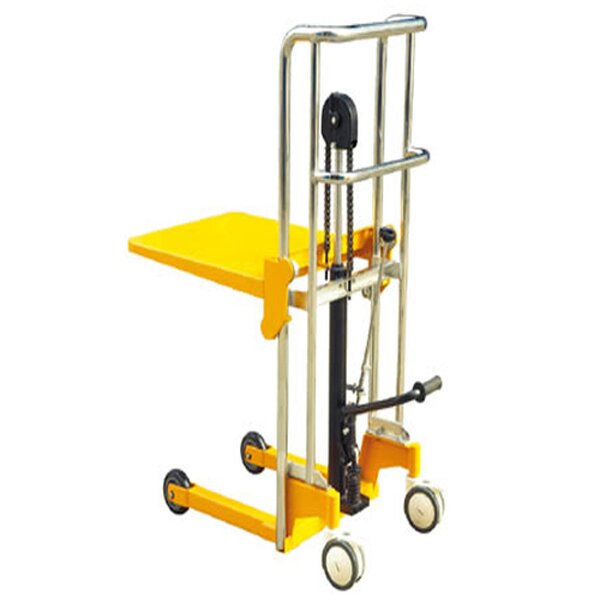 Portable Forklift Manufacturer - OEM 400KG Manual Pallet Stacker