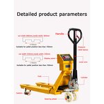Electric Forklift Tools Supplier - OEM Hand Hydraulic Jack with Scale