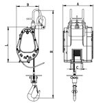 Electric Hoist Manufacturer - OEM 160kg Double Speed IP54 Portable