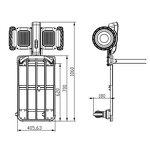 Electric Hand Trolley Supplier - OEM 130kg Lithium Battery Foldable