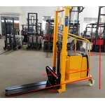 Semi Electric Stacker Factory - OEM 500KG 1.6M Counterweight