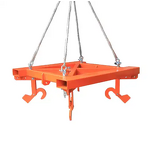 Bulk Bag Lifter Factory - OEM Forklift Attachment Ton Bag Lifter