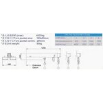 Forklift Accessories Factory - OEM 4500kg 3.5M Long Boom Jib