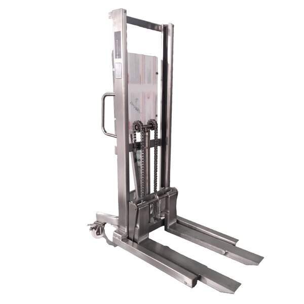 Manual Pallet Stacker Factory - OEM 2Ton 1.6M Stainless Steel