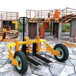 Rough Terrain Pallet Truck Manufacturer - OEM 1000kg 1250kg Manual