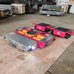 Electric Machine Skate Supplier - OEM Heavy Machine Carry Trolley