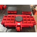 Machine Moving Skates Factory - OEM Steerable Fixed 3 Points