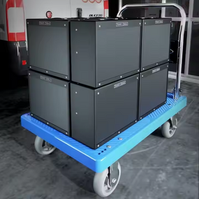 Platform Truck Trolley Manufacturer - OEM 150kg Load Folding Plastic