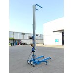 Aluminum Material Hoist Manufacturer - OEM 300kg 5-8m Vertical Lift