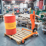 Drum Palletizer Factory - OEM Steel Plastic Drum Carrier Lifter
