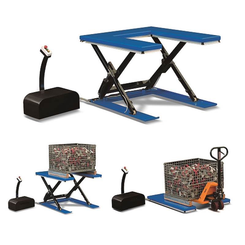 U Shape Lift Table Manufacturer - OEM Low Profile Electric Scissor