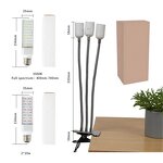 European Plant Growth Light Supplier - OEM 75w Clip-on Flexible Arm Timing