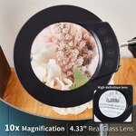 Desk Lamp with Magnifier Supplier - OEM Swing Arm 5 Modes 2-in-1