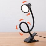 Flexible Desk Lamps Supplier - OEM Factory Clip-on 3 Color Modes