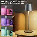 Luxury Table Lamp Manufacturer - OEM Modern Aluminium USB Rechargeable