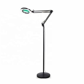 Magnifying Glass Floor Lamp Manufacturer - OEM Wholesales Metal Swing Arm