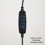 Flexible Gooseneck Floor Lamp Factory - OEM Simple Design 3 Color Changing