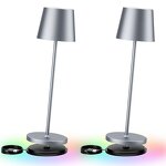 Luxury Table Lamp Manufacturer - OEM Modern Aluminium USB Rechargeable