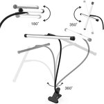 Small Desk Lamp Manufacturer - OEM Simple 3 Lighting Modes USB