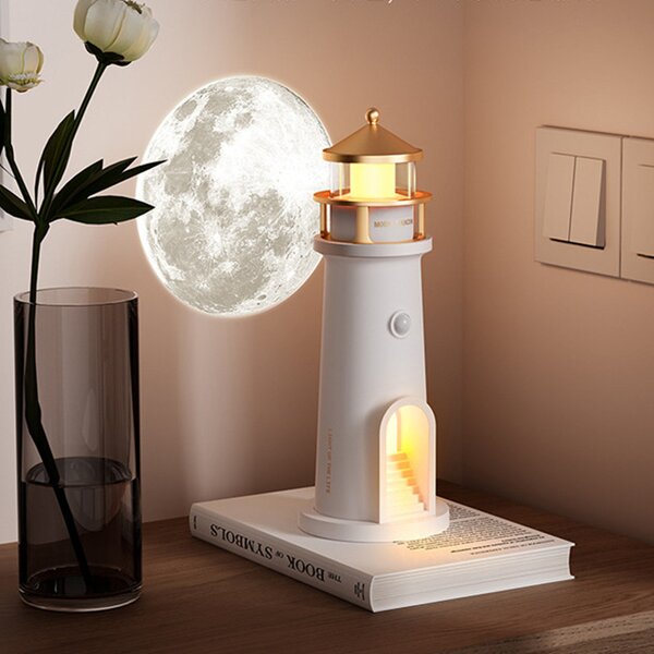 Portable Ambient Light Supplier - OEM Children Gift Creative Moon Projector