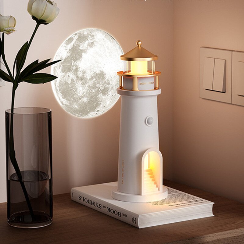Portable Ambient Light Supplier - OEM Children Gift Creative Moon Projector