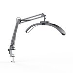 Beauty Desk Lamp Factory - OEM Modern Half Moon Metal Swing Arm