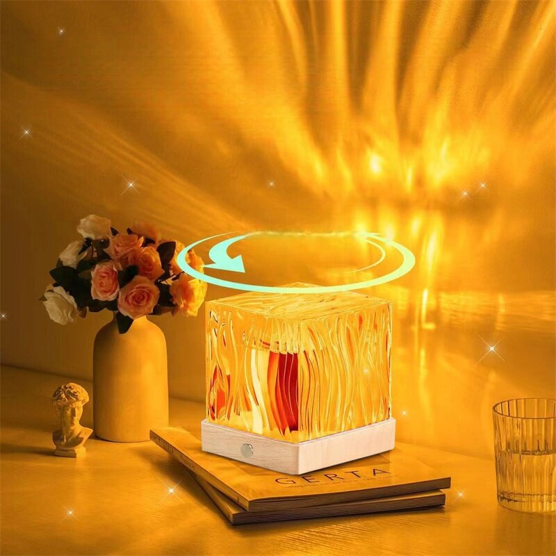 Acrylic Crystal Night Light Manufacturer - OEM Northern Lights Color Changing