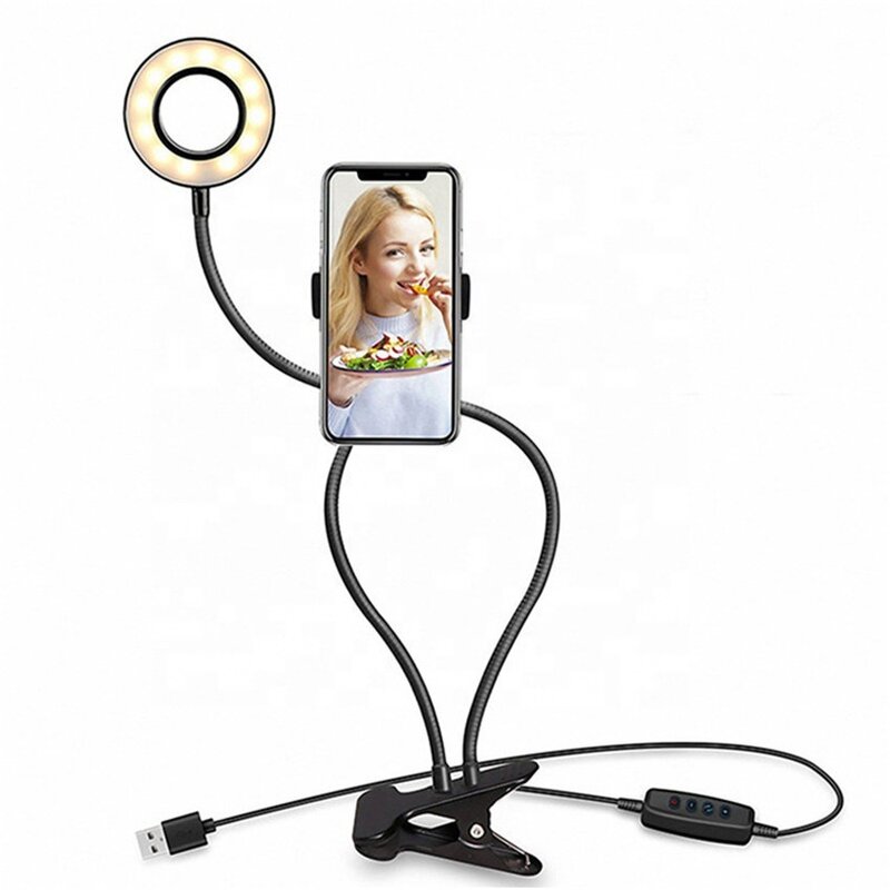 USB Selfie Ring Light Factory - OEM Modern 3 Color Temperature 10 Brightness