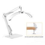 Eyelash Extension Lamp Supplier - OEM 24W Dimmable Half Moon