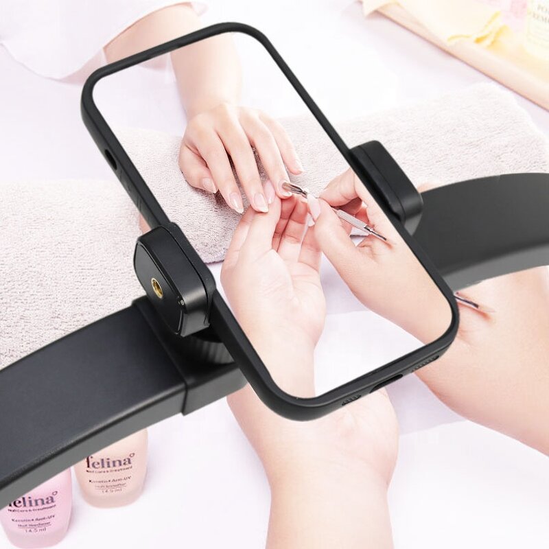 Half Moon Nail Lamp Supplier - OEM Arch Led with Phone Holder