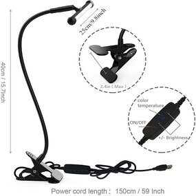 Flexible Modern Desk Lamp Manufacturer - OEM 3 Color Temperature Dimmable