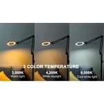 Magnifying Glass Floor Lamp Manufacturer - OEM Wholesales Metal Swing Arm