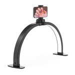 Folding Half Moon Ring Light Factory - OEM 3 Lighting Modes Stepless Dimmable