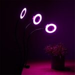 Plant Grow Light Factory - OEM 27W Flexible Arm 3 Heads Timing