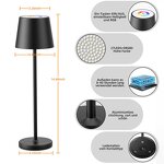 Cordless Table Lamp Factory - OEM Modern Rechargeable Touch Control