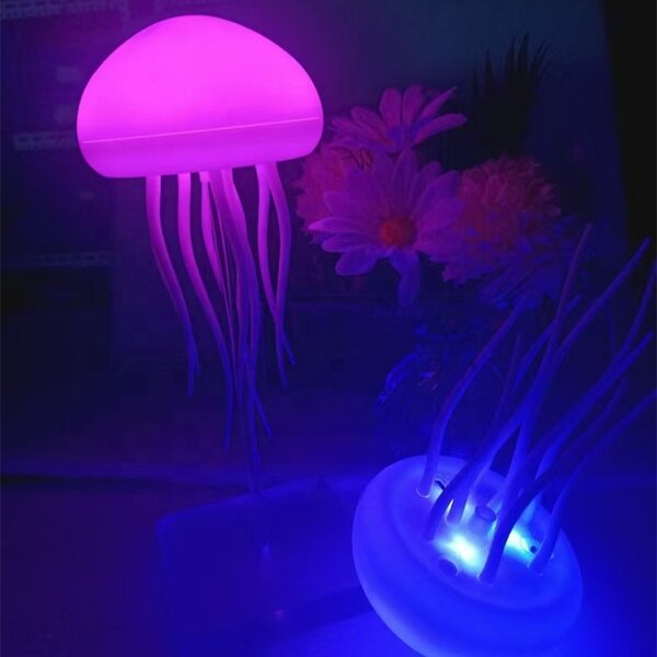 Jellyfish Led Night Light Supplier - OEM Floating Dancing Voice Control