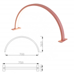 Eyelash Half Moon Light Supplier - OEM Big Size 35W Professional Dimming